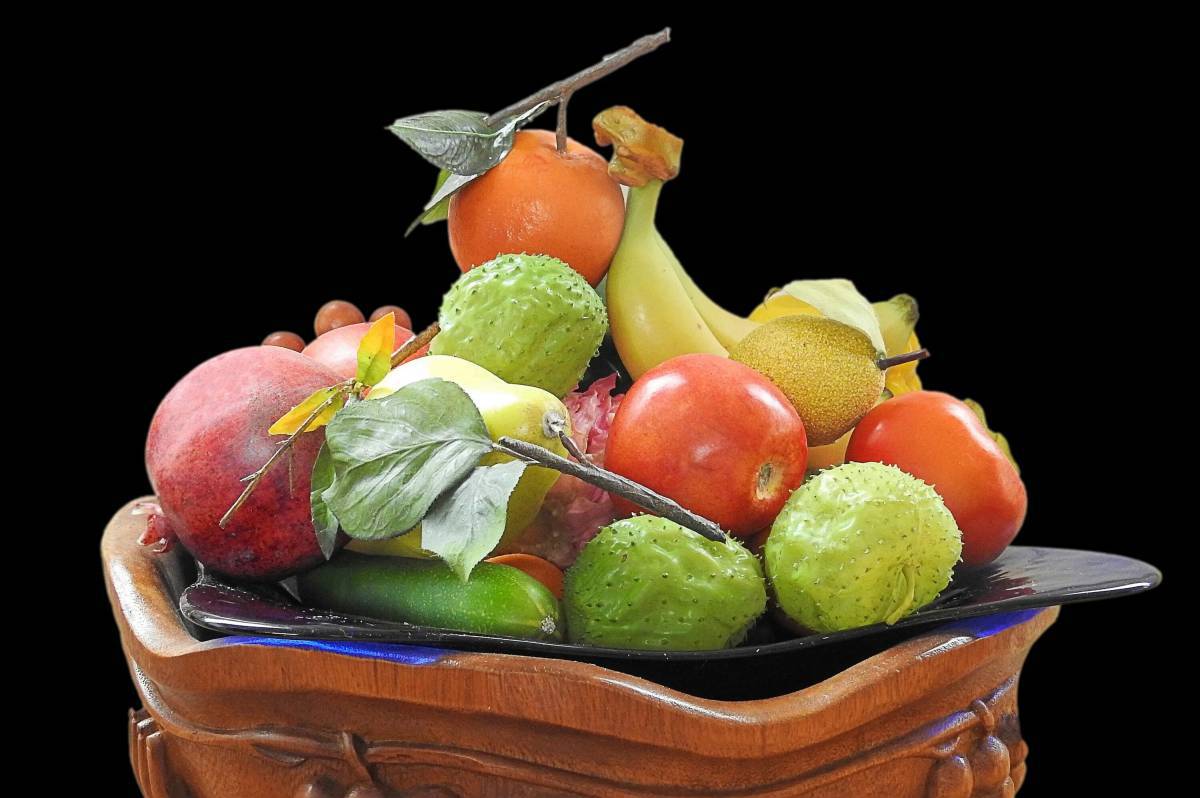 Ваза с фруктами #10