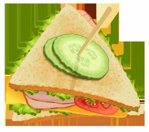 Раскраска бутерброд для детей #14 #228718