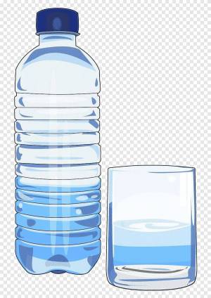 Раскраска бутылка воды #5 #228786