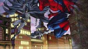 Раскраска бэтмен и человек паук #3 #229680