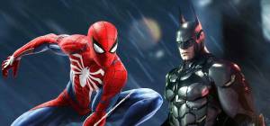 Раскраска бэтмен и человек паук #38 #229715