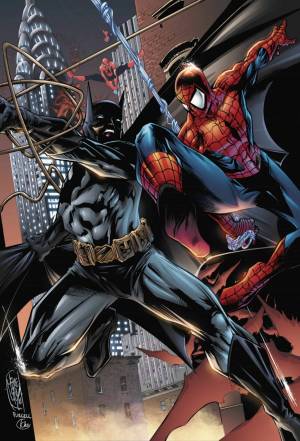 Раскраска бэтмен и человек паук #39 #229716