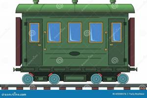 Раскраска вагон для детей #5 #230783