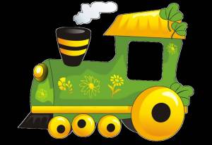 Раскраска вагон для детей #27 #230805