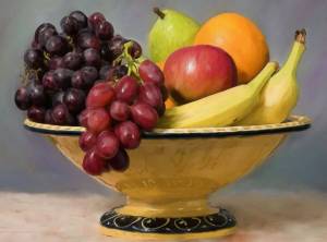 Раскраска ваза с фруктами #1 #231167