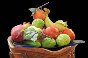 Раскраска ваза с фруктами #10 #231176