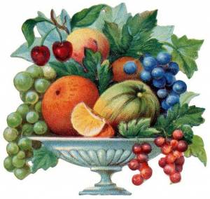 Раскраска ваза с фруктами #23 #231189