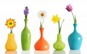 Раскраска ваза с цветами для детей #12 #231207