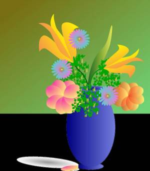 Раскраска ваза с цветами для детей #20 #231215