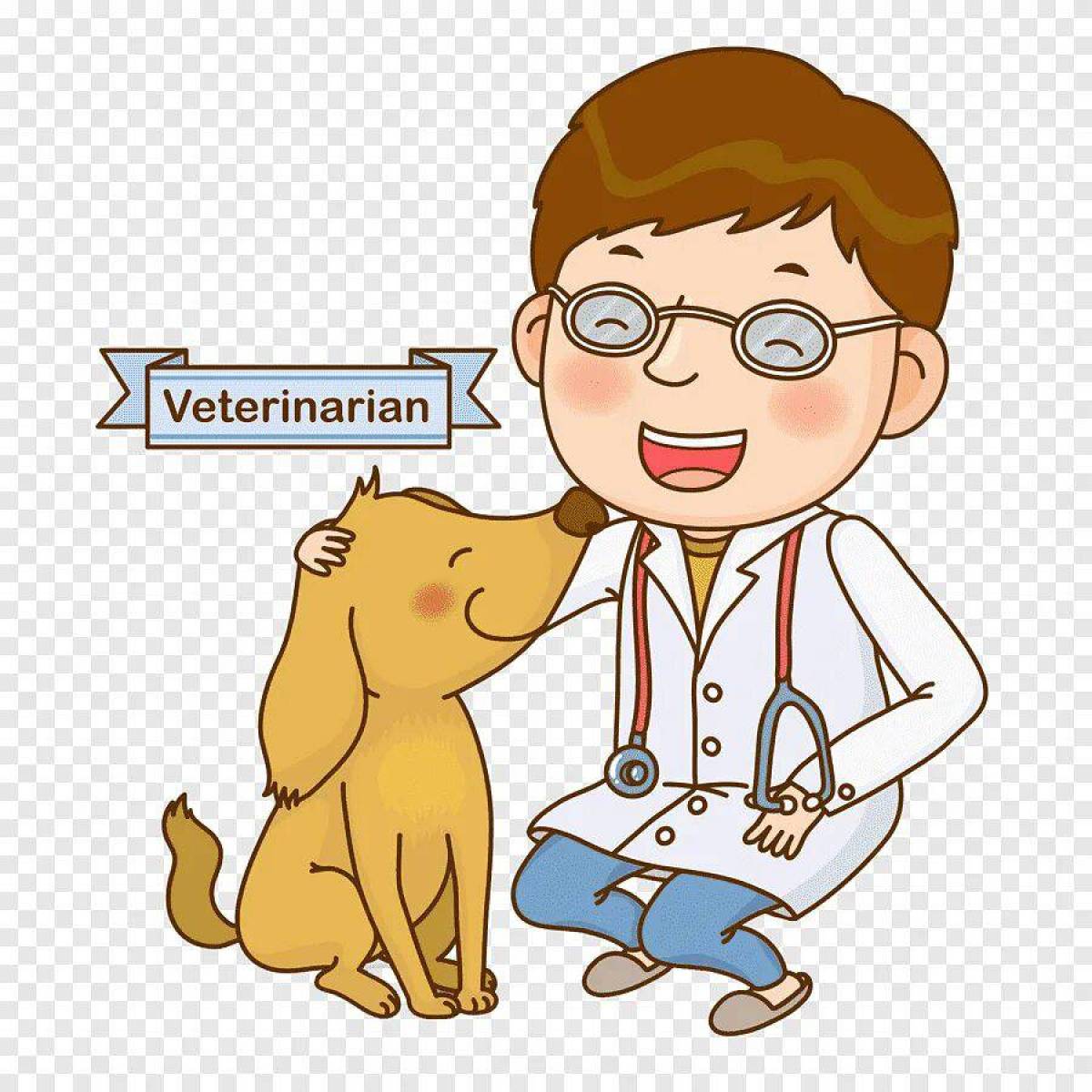 Vet картинка для детей