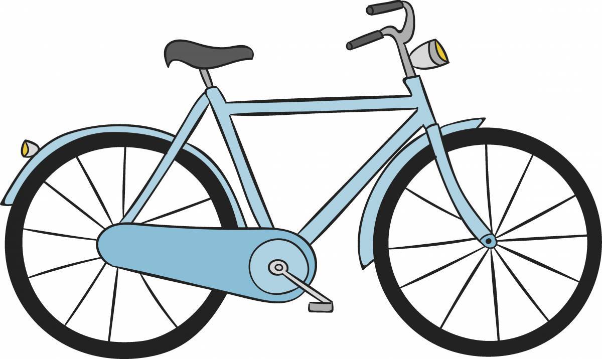 Велосипед картинка для детей #5