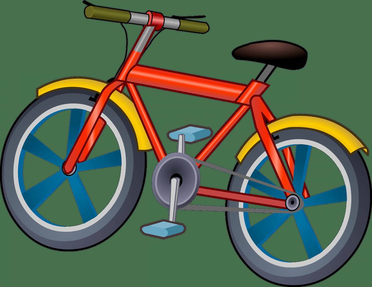 Велосипед картинка для детей #9