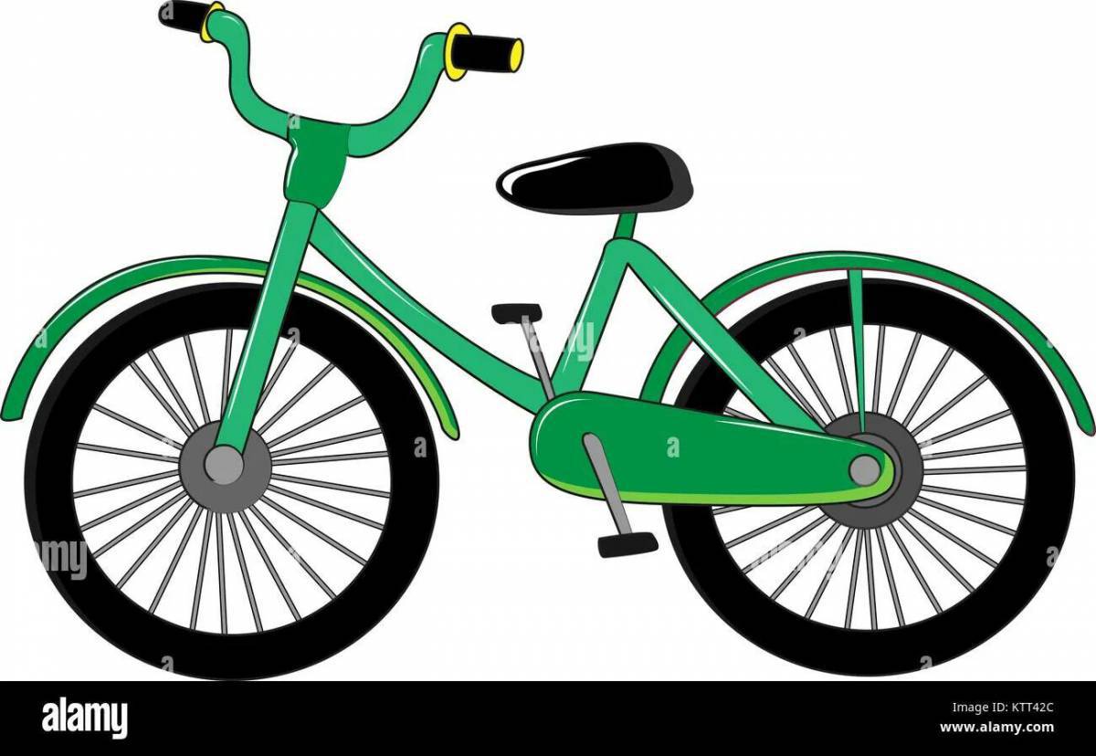 Велосипед картинка для детей #11
