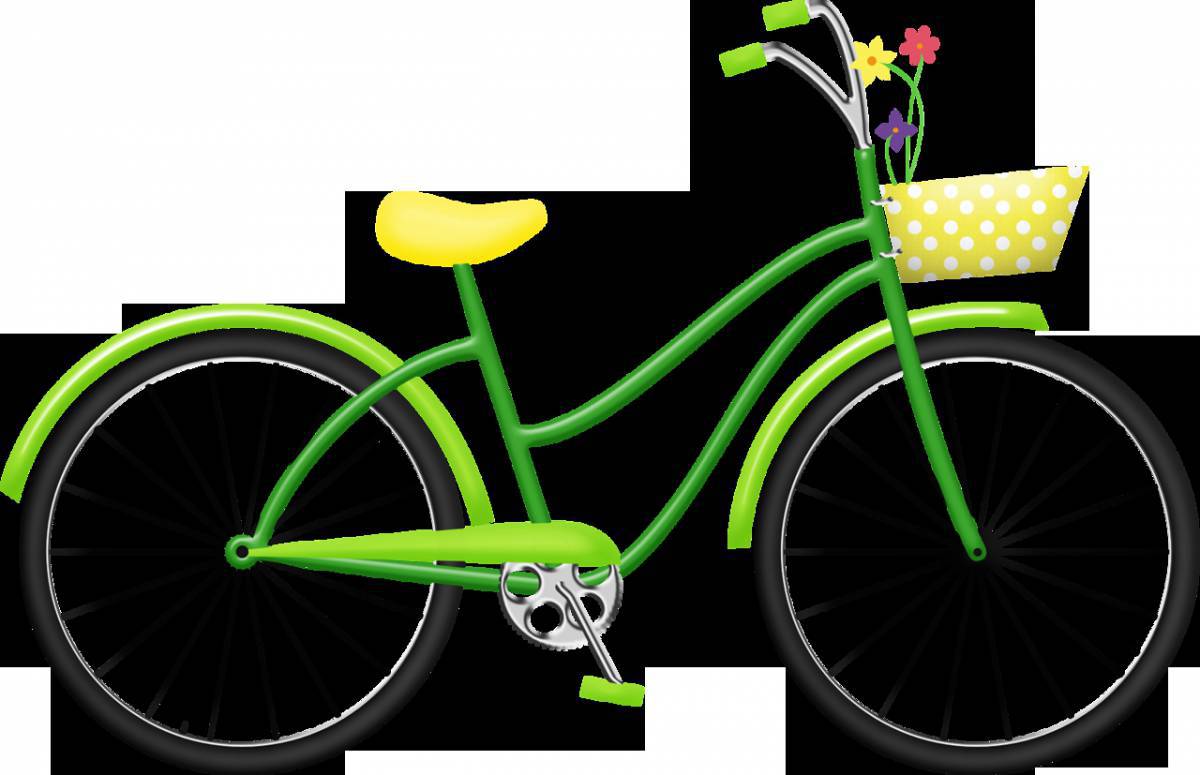 Велосипед картинка для детей #12