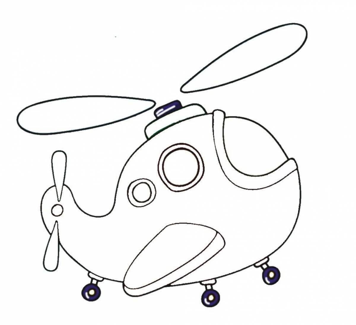 Вертолет для детей 3 4 лет #1