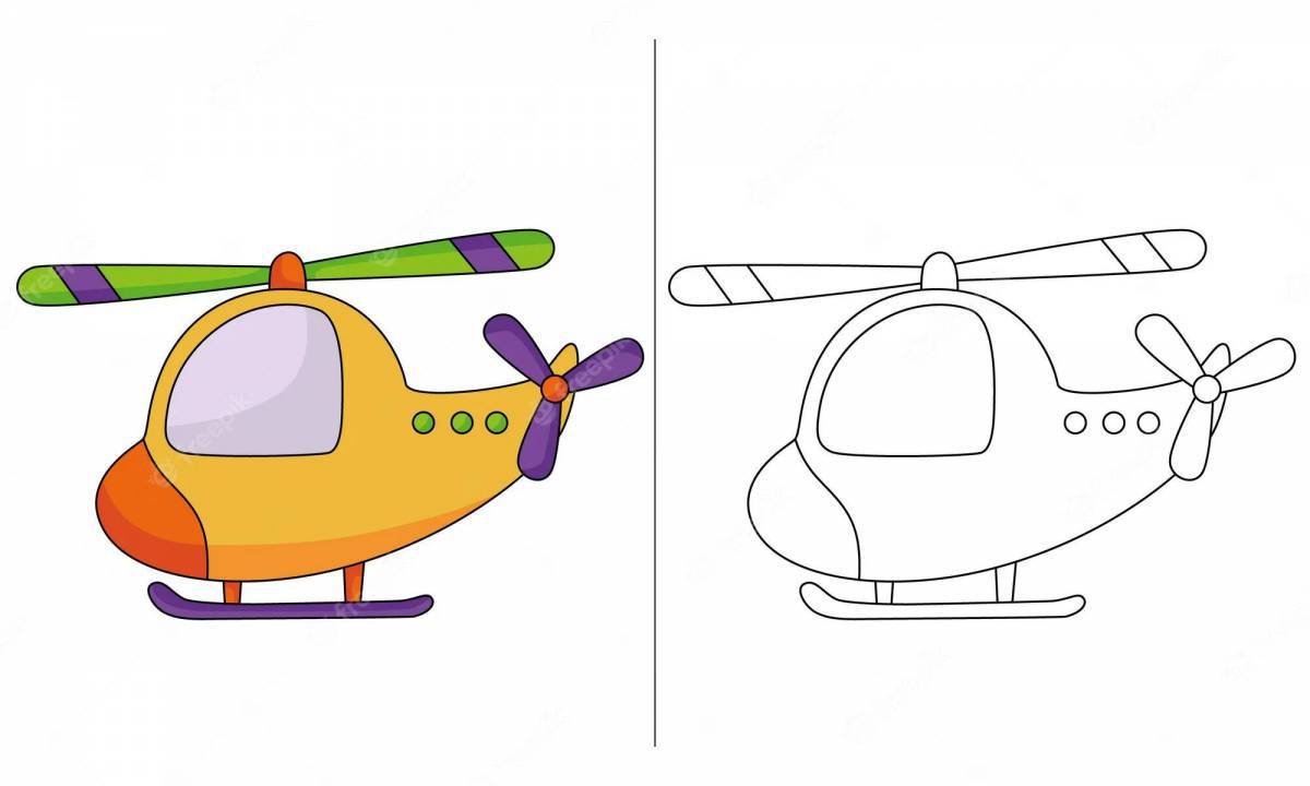 Вертолет для детей 3 4 лет #18