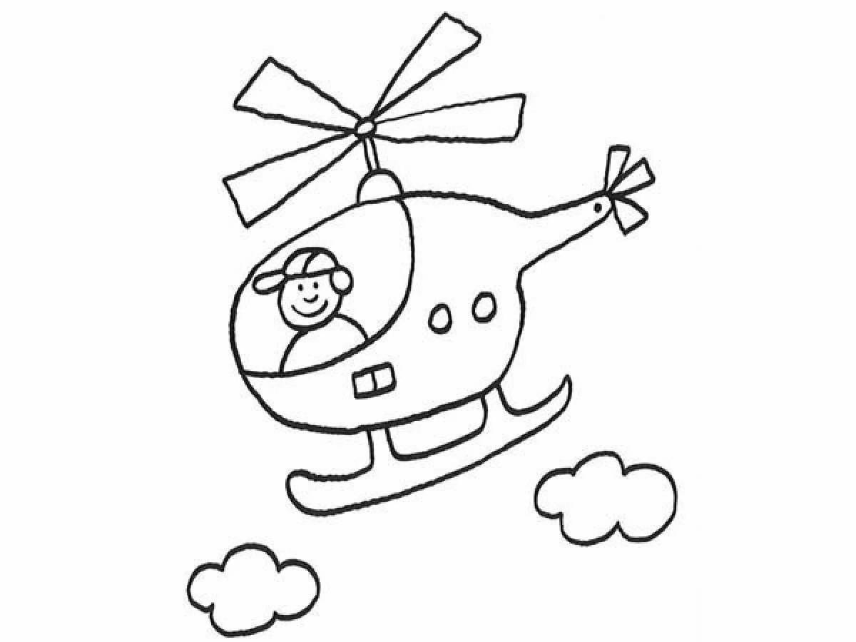 Вертолет для детей 3 4 лет #28