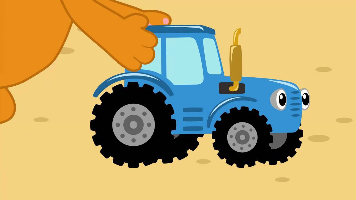 Видео синий трактор #22