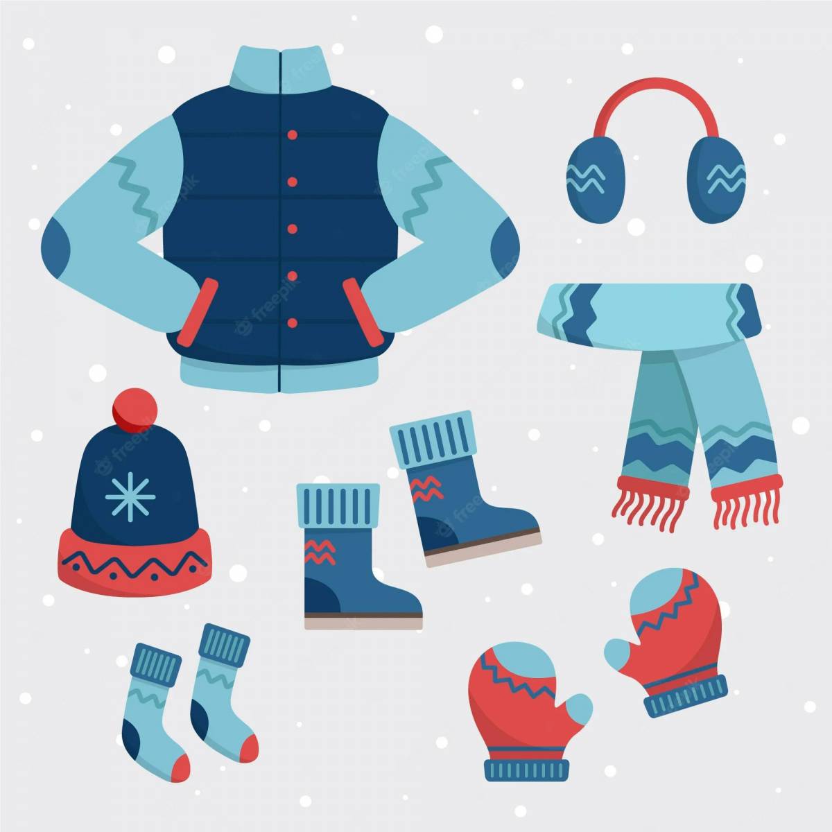 Виды зимней одежды #10