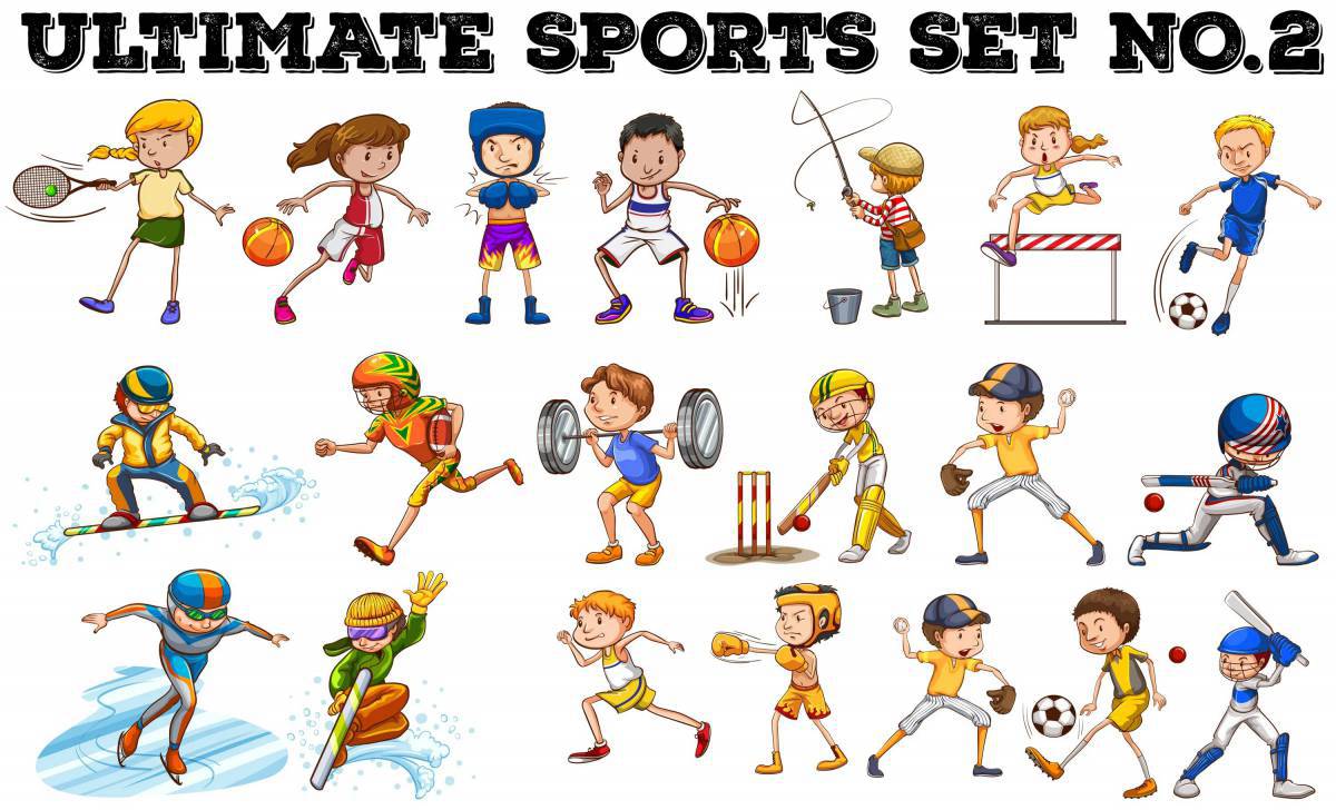 Виды спорта для детей 6 7 лет #14