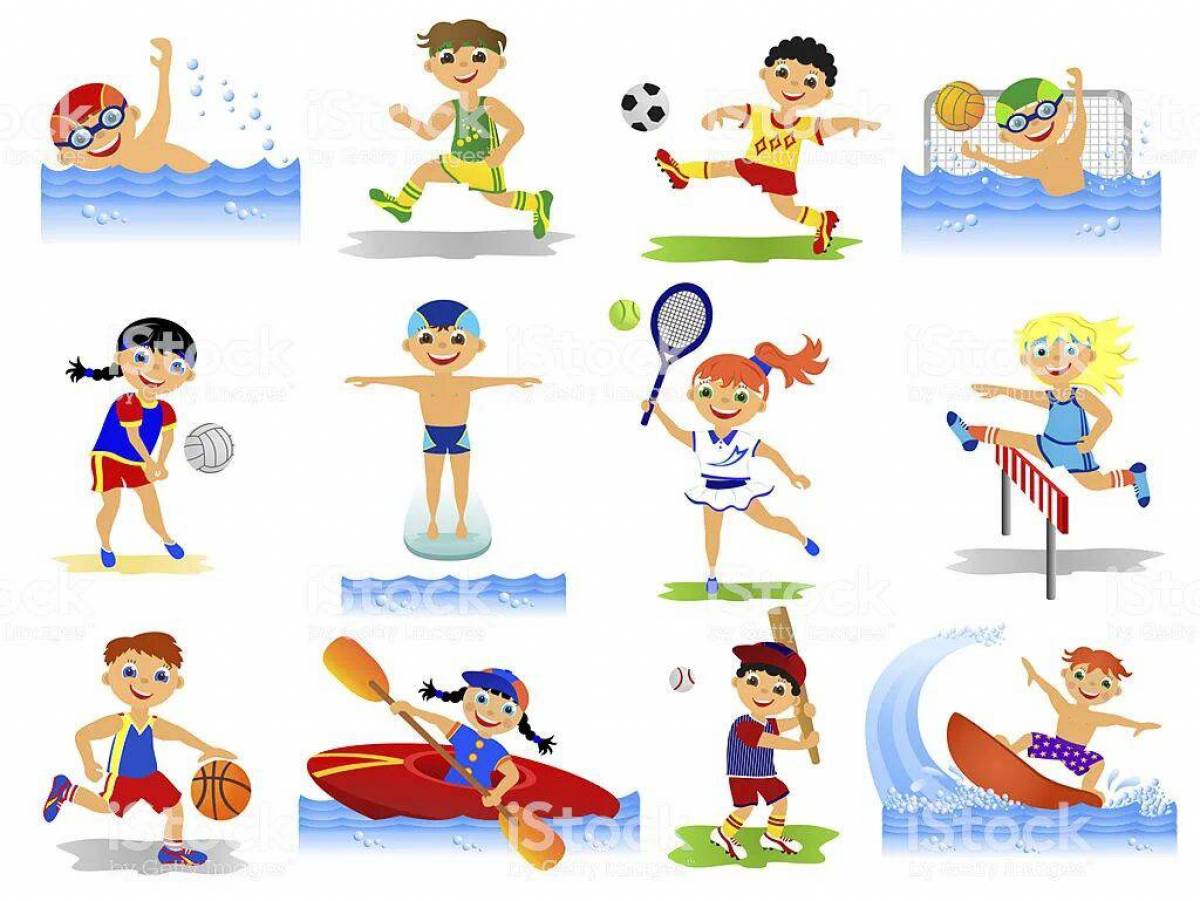 Виды спорта для дошкольников #6