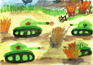 Раскраска великая отечественная война для детей #21 #233263