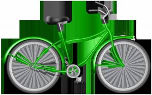 Раскраска велосипед картинка для детей #13 #233371
