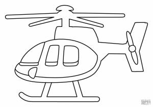 Раскраска вертолет для детей 6 7 лет #4 #233973