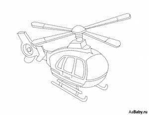 Раскраска вертолет для детей 6 7 лет #25 #233994