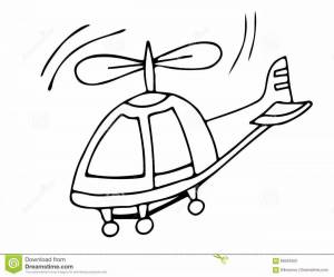 Раскраска вертолет для детей 6 7 лет #31 #234000