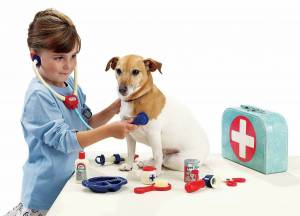 Раскраска ветеринар для детей #18 #234608