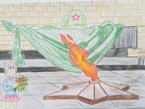 Раскраска вечный огонь для детей 5 6 лет #23 #234973