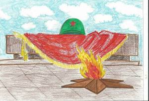 Раскраска вечный огонь для детей 5 6 лет #24 #234974