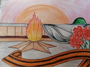 Раскраска вечный огонь рисунок #24 #235013