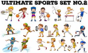 Раскраска виды спорта для детей 6 7 лет #14 #235655