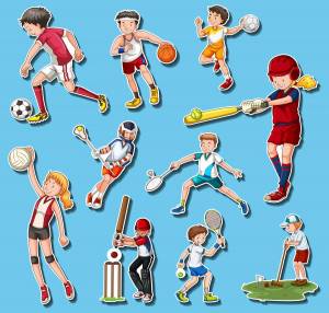 Раскраска виды спорта для детей 6 7 лет #20 #235661