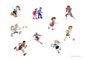 Раскраска виды спорта для дошкольников #30 #235710