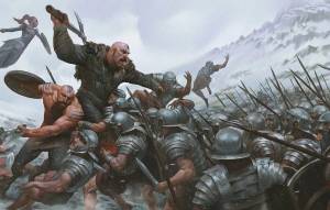 Раскраска викингов боевая #2 #235974