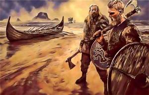 Раскраска викингов боевая #10 #235982