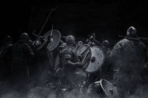 Раскраска викингов боевая #27 #235999