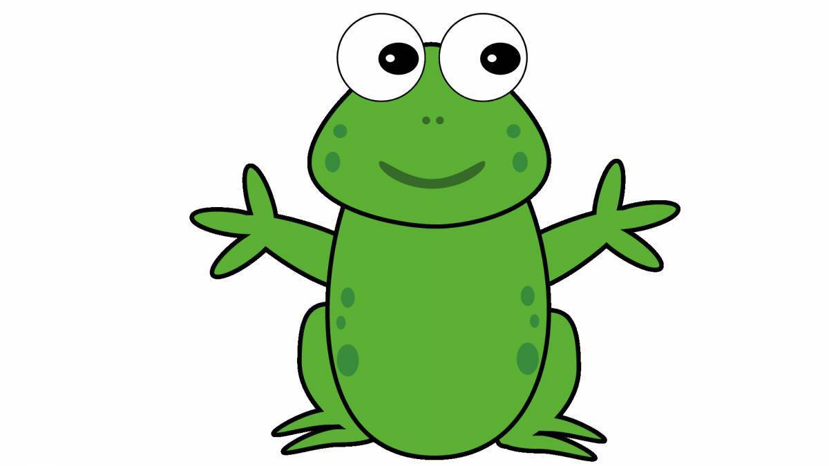 Frog картинка для детей