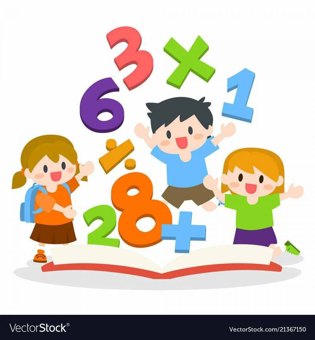 Математические для дошкольников #36