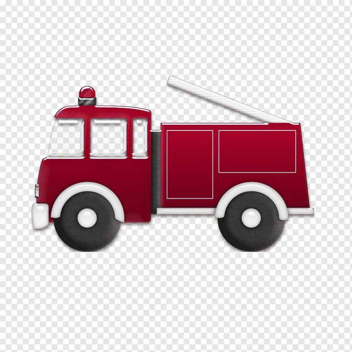 Пожарная машина для детей #17