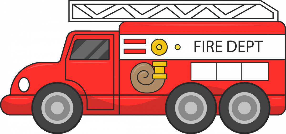 Пожарная машина для детей #22