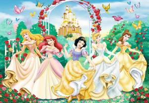 Раскраска принцессы дисней #3 #23100