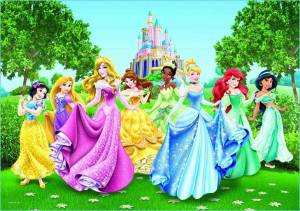 Раскраска принцессы дисней #9 #23106