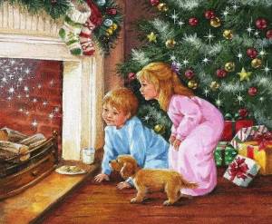 Раскраска рождественские для детей #24 #23911