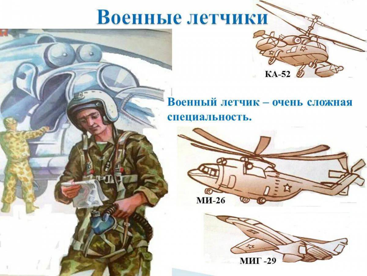 Профессии военных рисунки