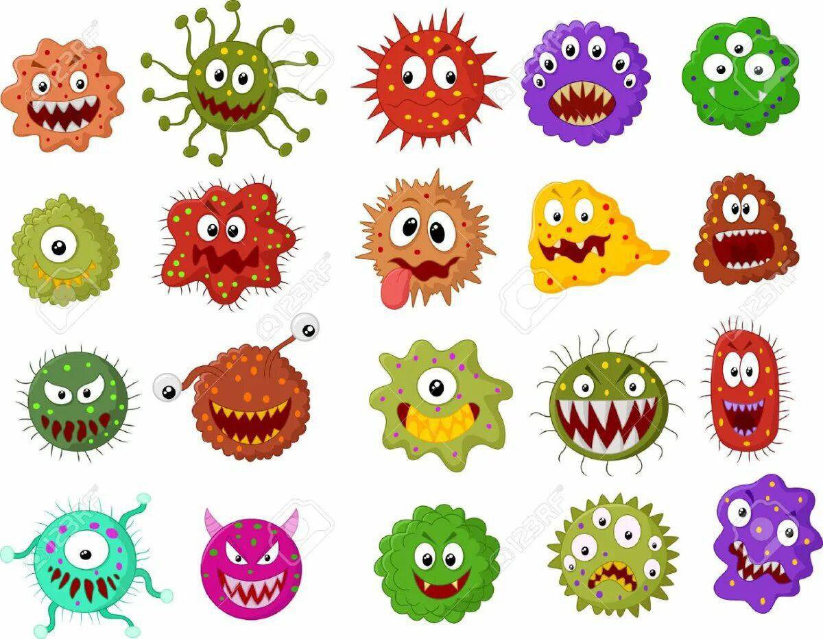 Вирусы и микробы для детей #5