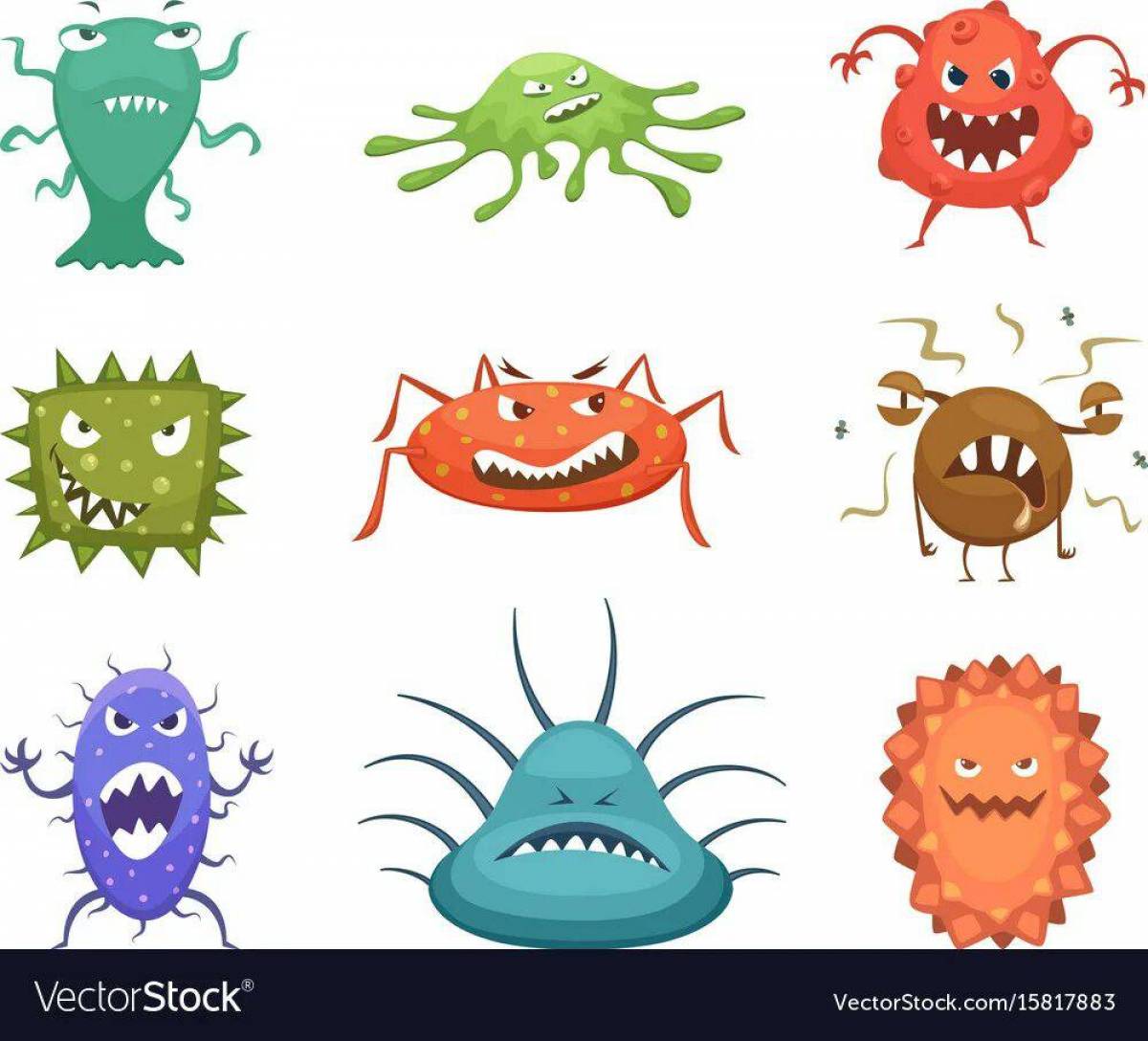 Вирусы и микробы для детей #8